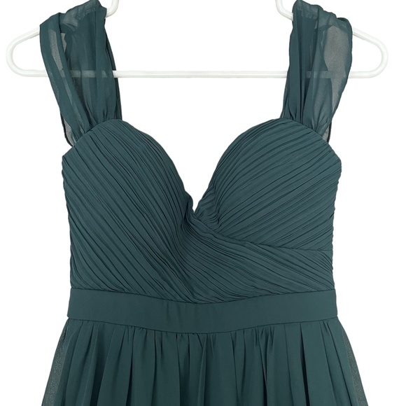 Hunter Green Full Length Dress S ~ NWT - Picture 4 of 9